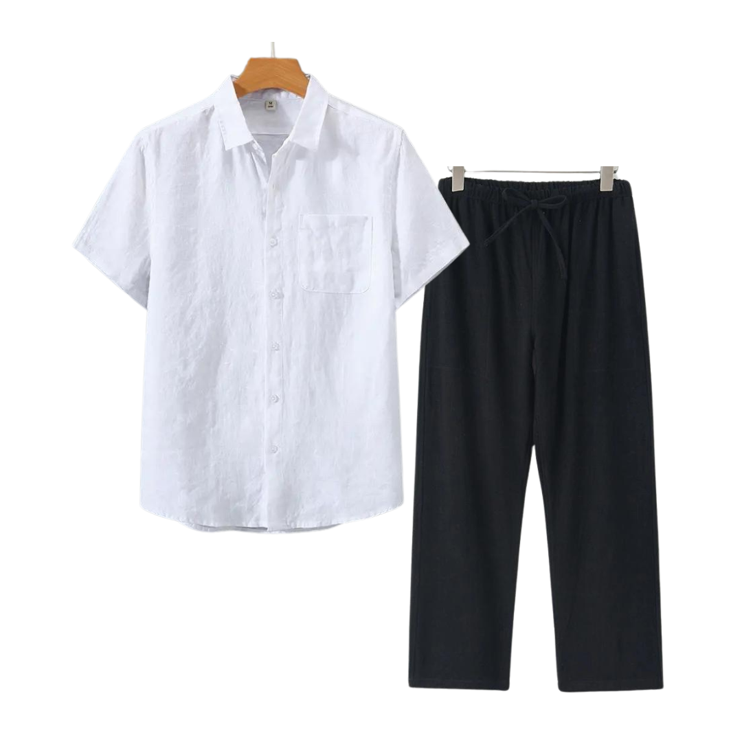 Men's summer linen set