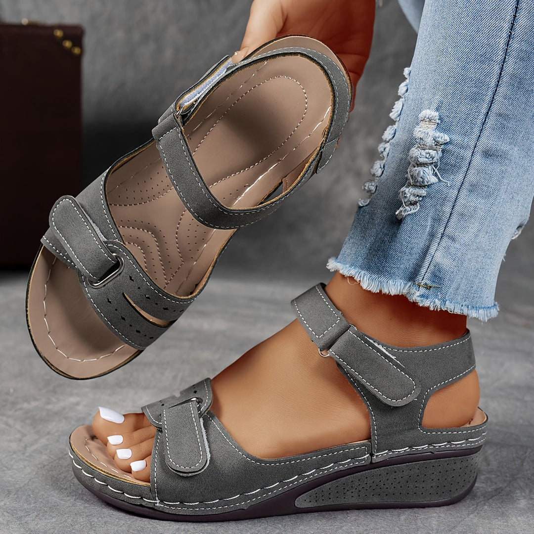 Elowira | Women's Adjustable Strap Cushioned Sandals
