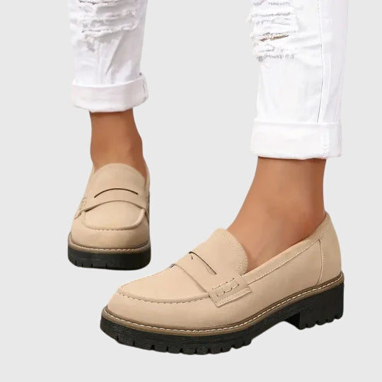Women's Chunky Suede Loafers