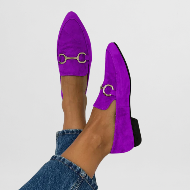 Women’s Pointed Low Heel Loafers
