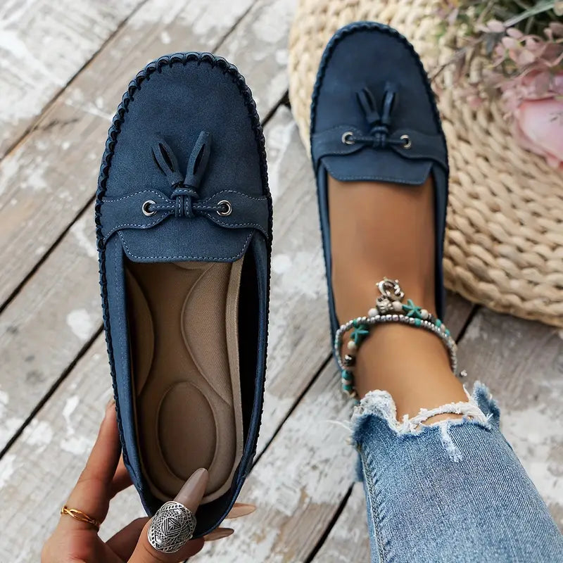 Comfortable soft slip-on moccasins for women | Lise -13