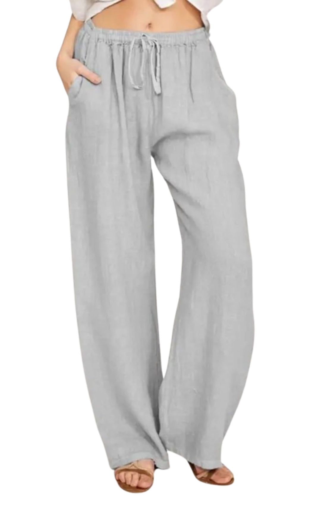 Lightweight linen pant for women