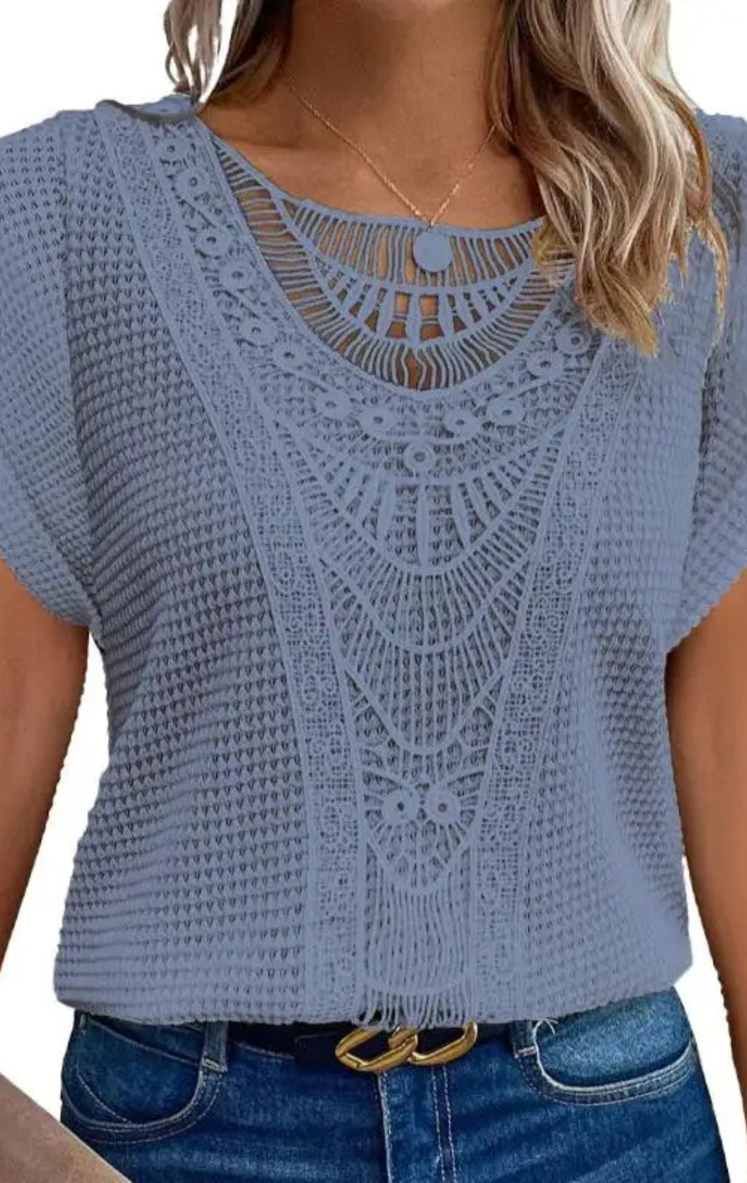 Boho style top for women