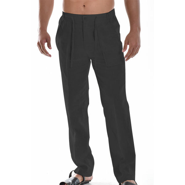 Breathable Linen summer trousers for men