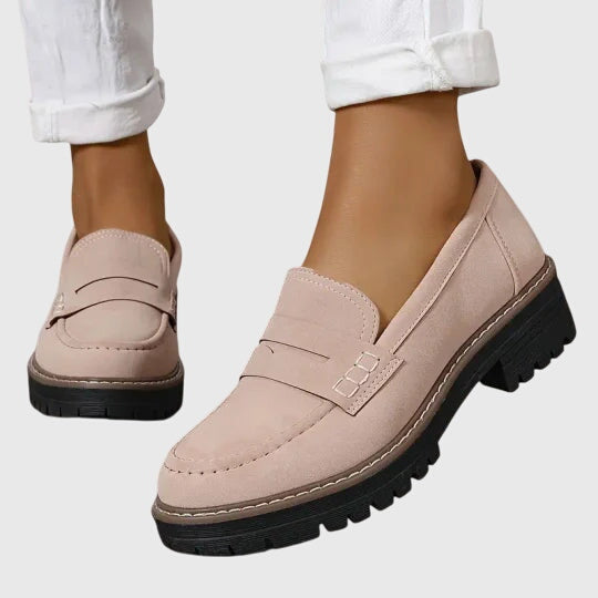 Women's Chunky Suede Loafers