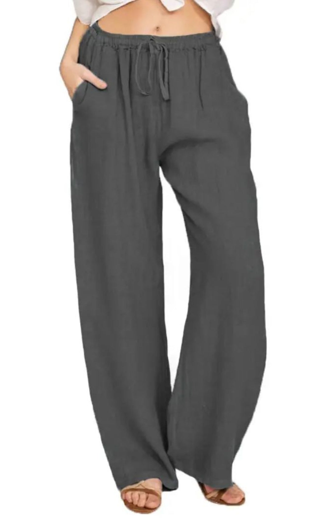 Lightweight linen pant for women