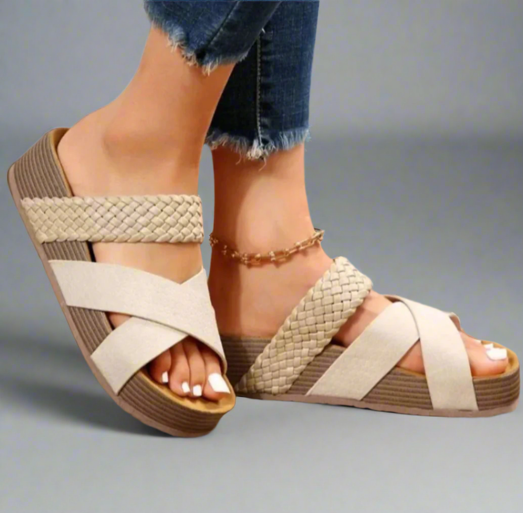Lorena | Women's Cushioned Orthopedic Sandals with Flexible Sole