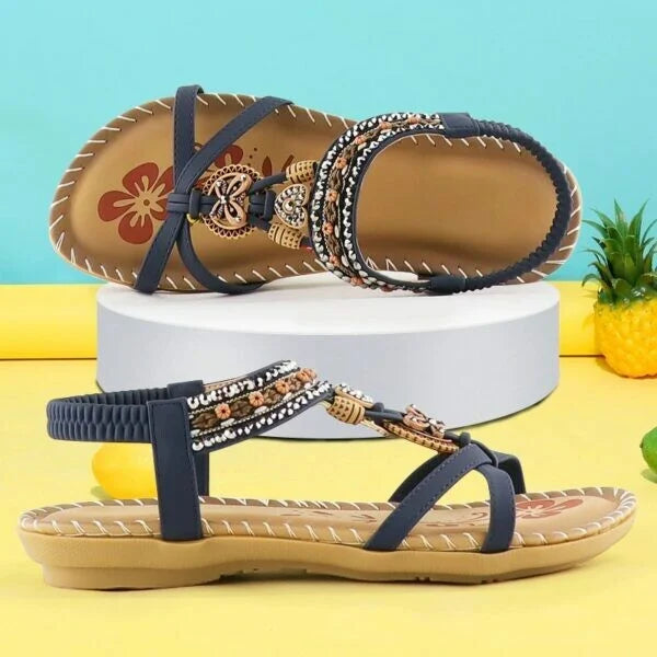 Women's bohemian style comfy sandals