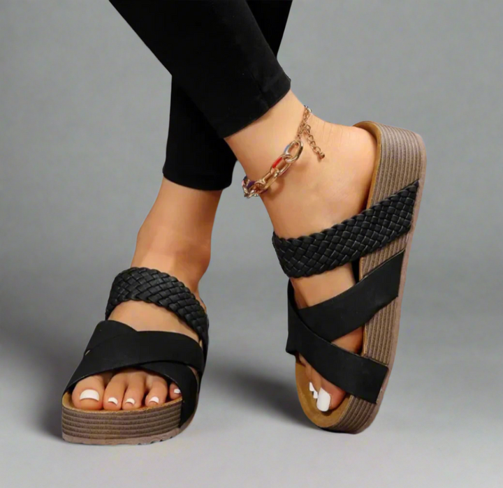 Lorena | Women's Cushioned Orthopedic Sandals with Flexible Sole