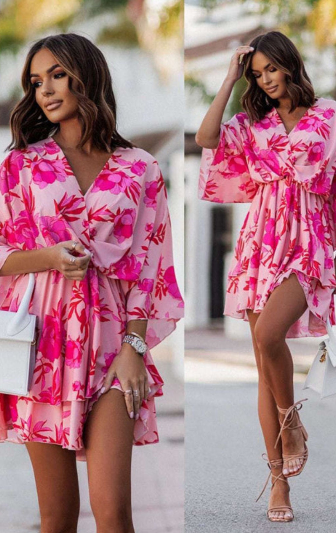 Women's floral summer dress