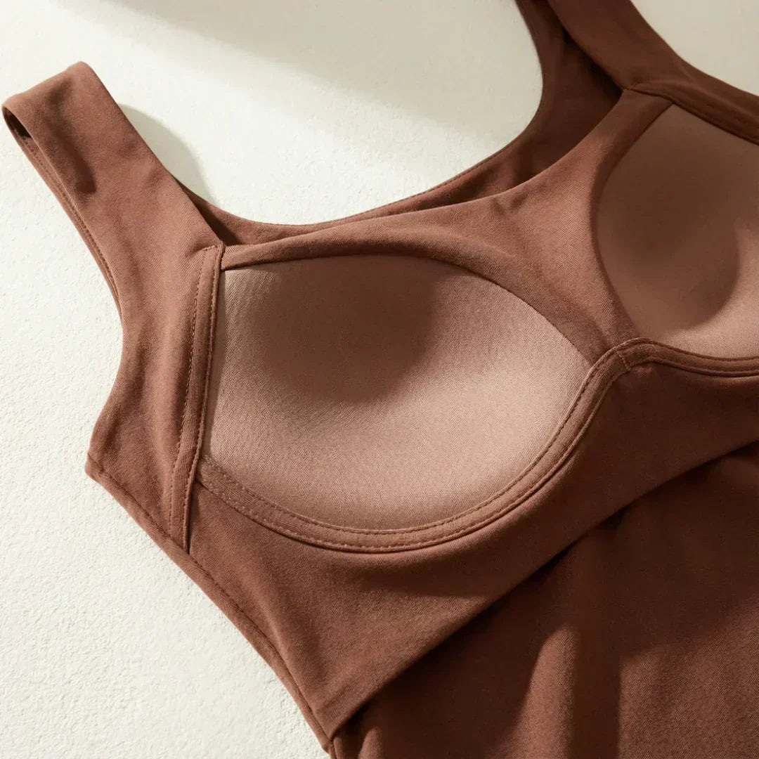 Sorvane | Women's Built In Bra Tank Top