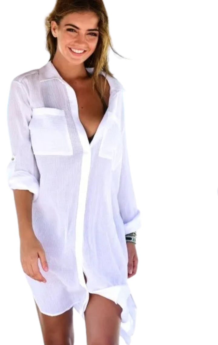 Cover up beach dress for women