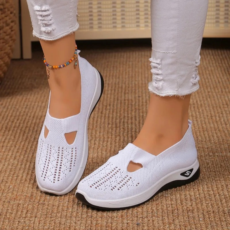 Orthopaedic knitted slip-on shoes for women | Orla -15