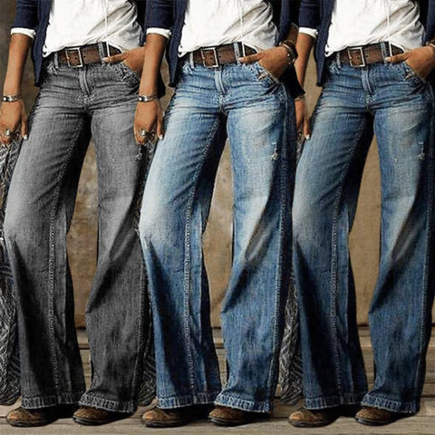 Colette | Women's High Rise Wide Leg Jean