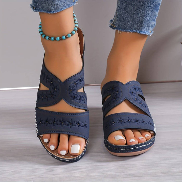 Mirelle | Women's Shock Absorbing Orthopedic Sandals with Grip Sole