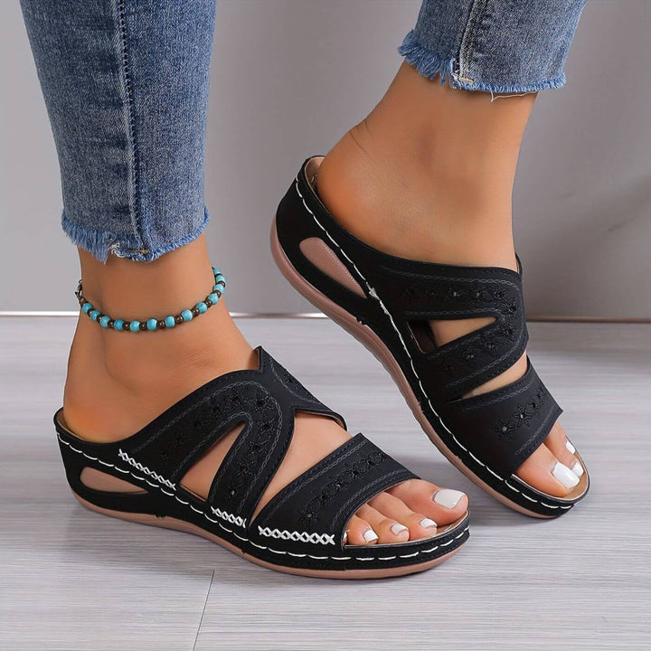 Mirelle | Women's Shock Absorbing Orthopedic Sandals with Grip Sole