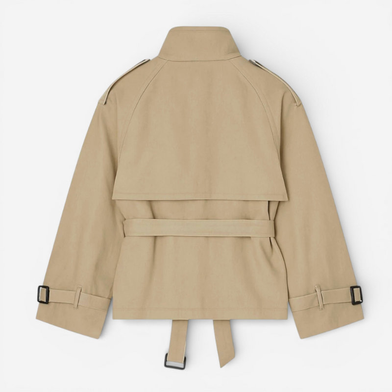 Women's Double-Breasted Trench Coat