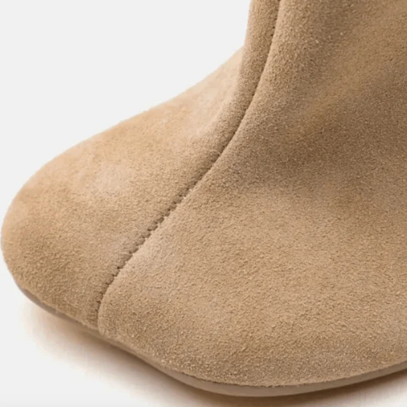 Women's Elegant Knee High Heeled Boots