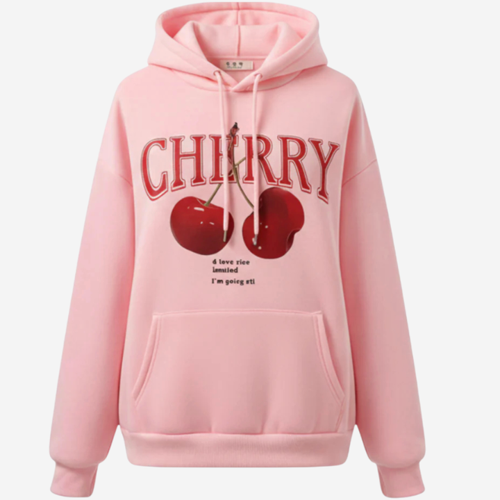 Women's Retro Cherry Hoodie