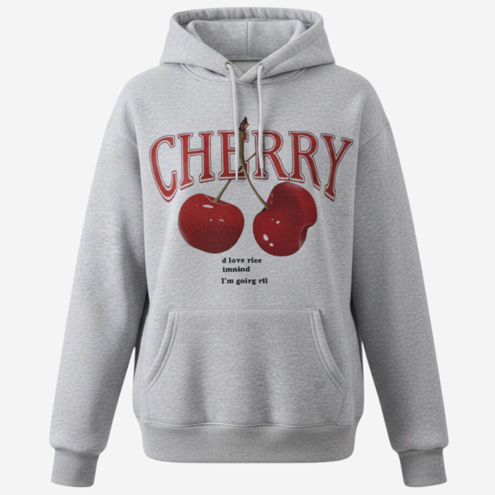Women's Retro Cherry Hoodie