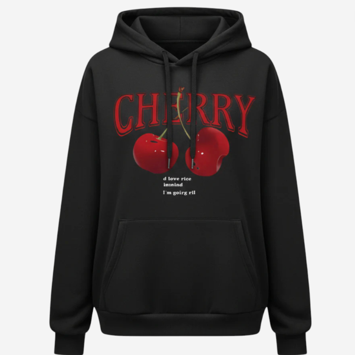 Women's Retro Cherry Hoodie