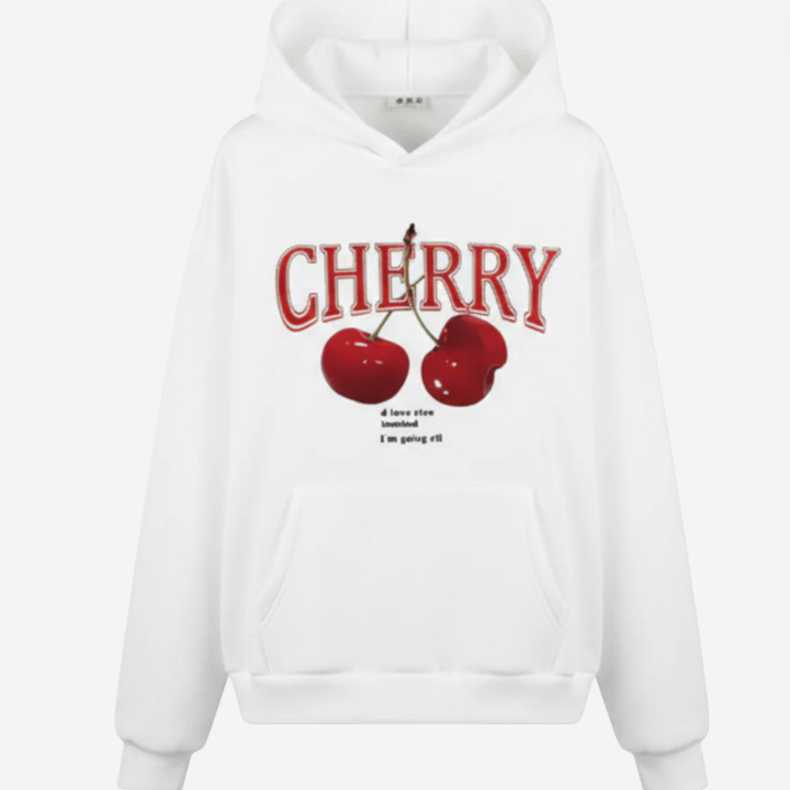 Women's Retro Cherry Hoodie