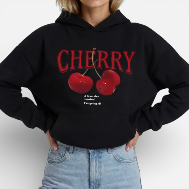 Women's Retro Cherry Hoodie