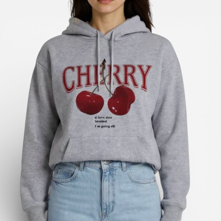 Women's Retro Cherry Hoodie