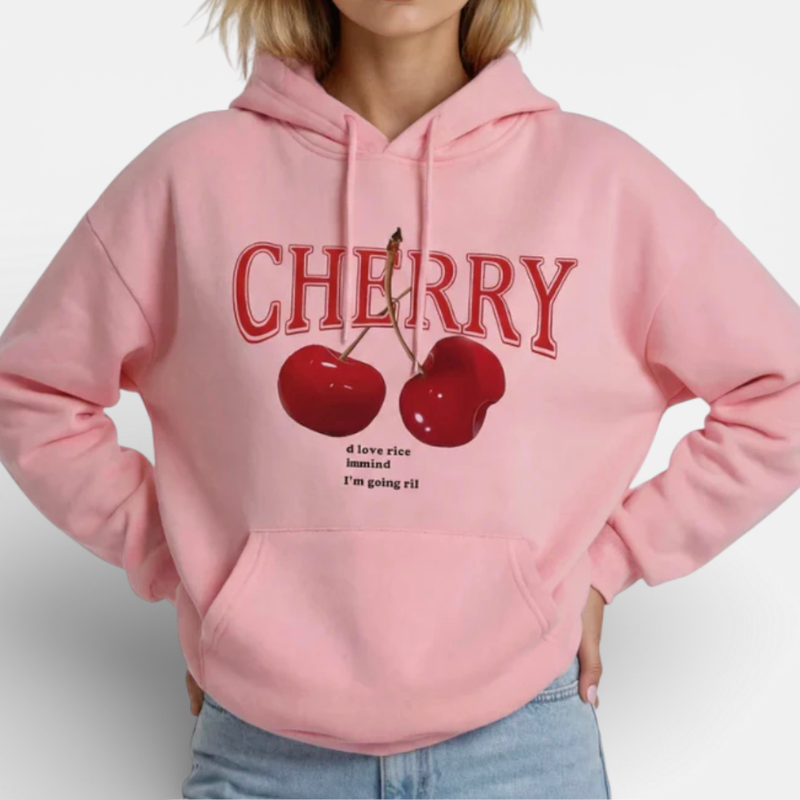 Women's Retro Cherry Hoodie