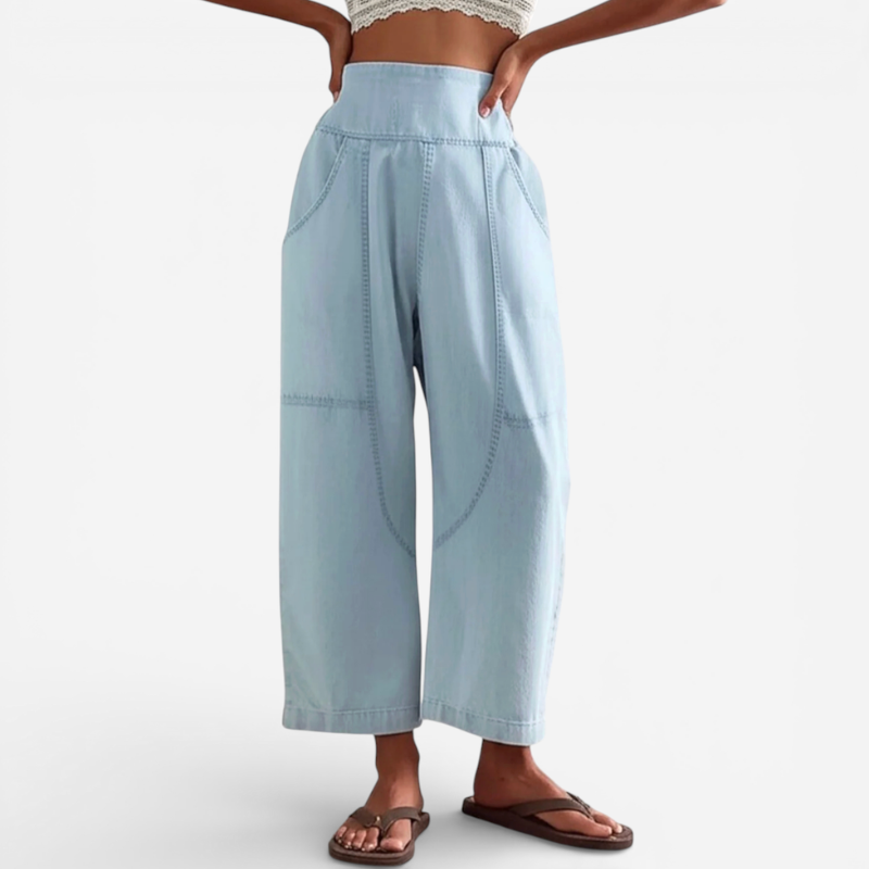 Women's High Waist Wide Leg Pants