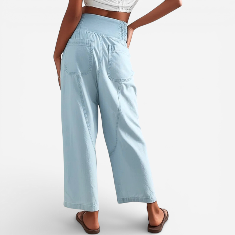 Women's High Waist Wide Leg Pants