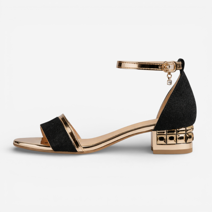 Women's Elegant Ankle Strap Block Heels