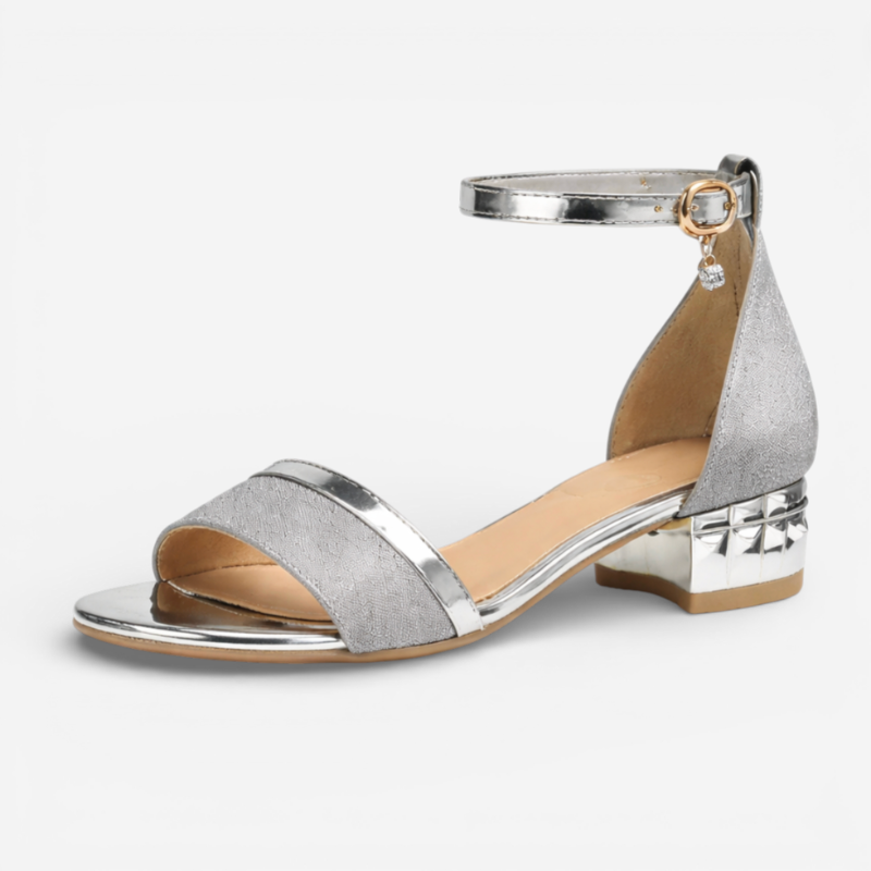 Women's Elegant Ankle Strap Block Heels