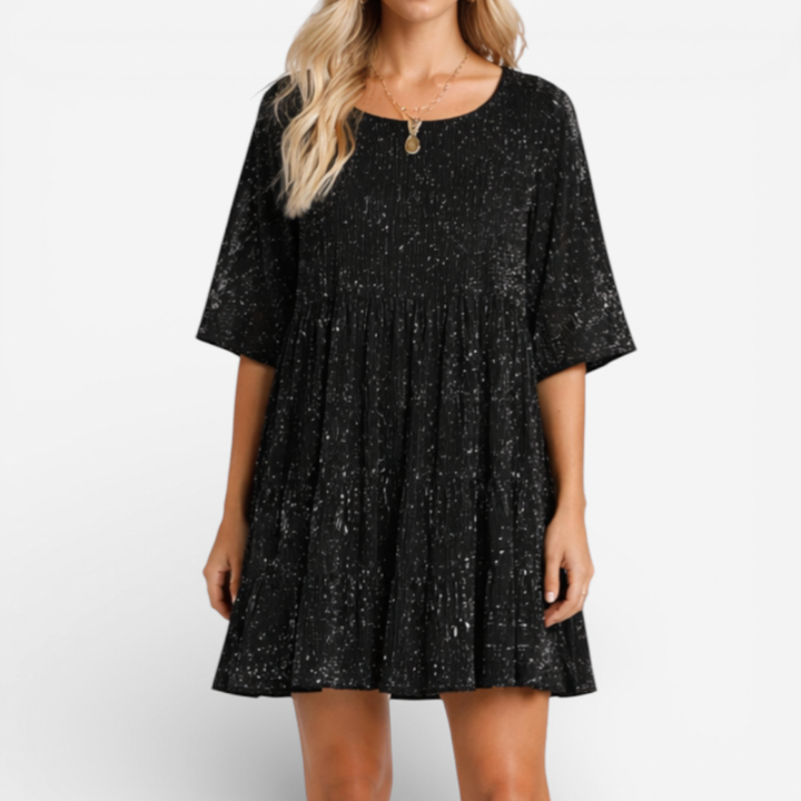 Women's Midi Cocktail Sequin Dress