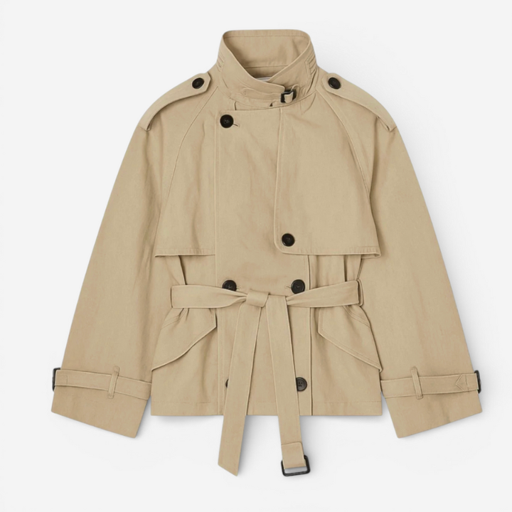 Women's Double-Breasted Trench Coat