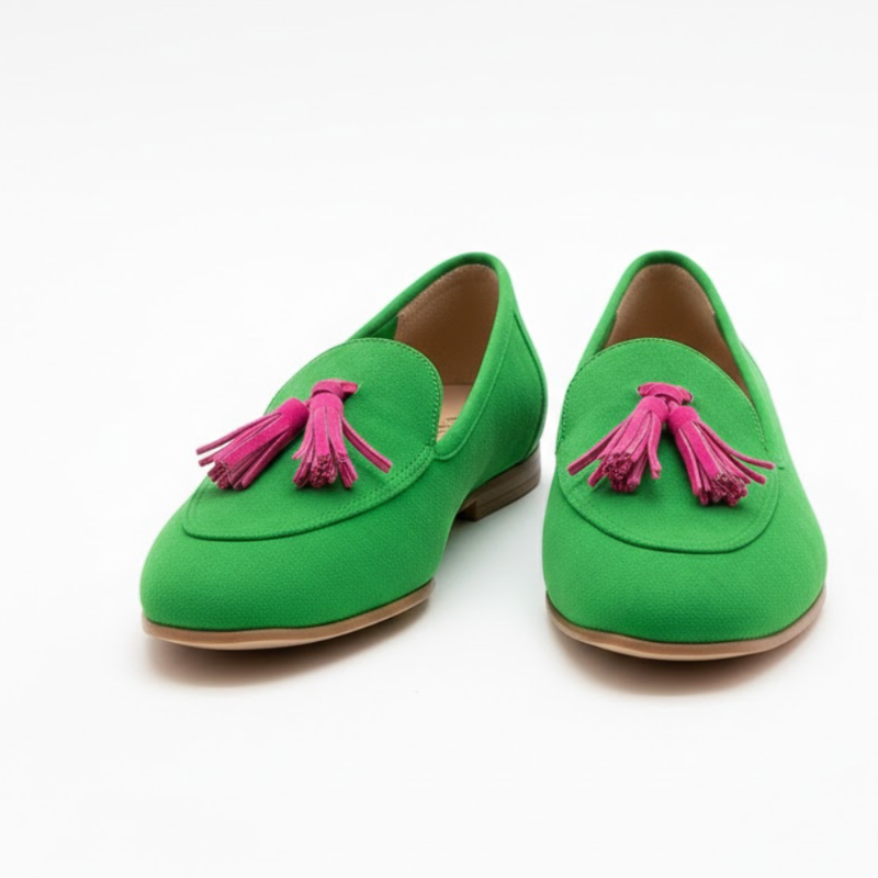 Women's Flat Round Classic Loafer