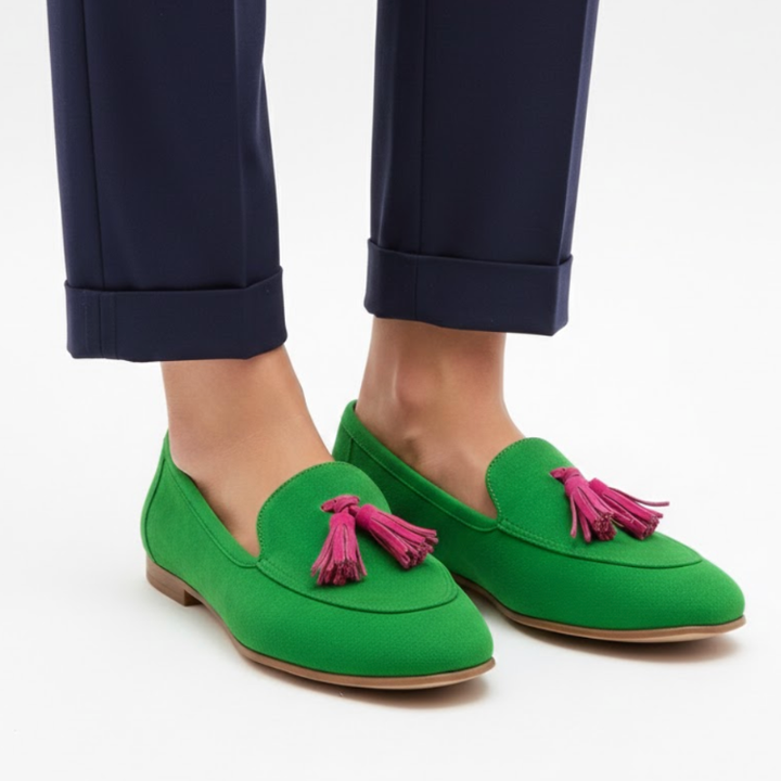 Women's Flat Round Classic Loafer