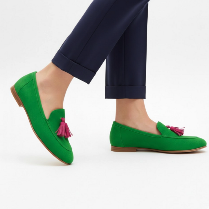 Women's Flat Round Classic Loafer