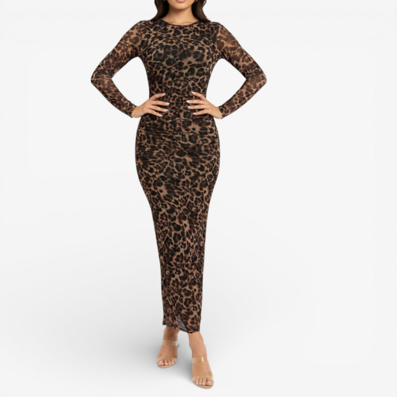 Women's Long Sleeve Maxi Dress