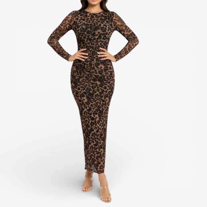 Women's Long Sleeve Maxi Dress