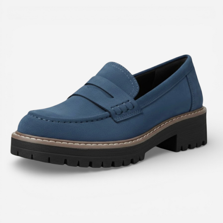 Women's Chunky Suede Loafers
