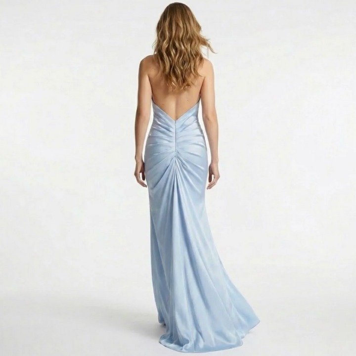 Women's V-Neck Wedding Guest Dress
