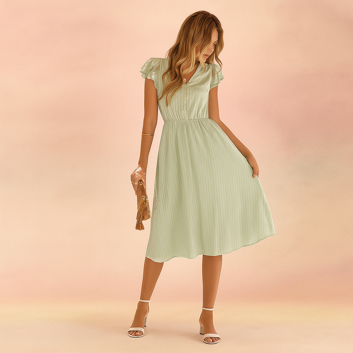 Elegant relaxed summer dress for women | Camilla -3