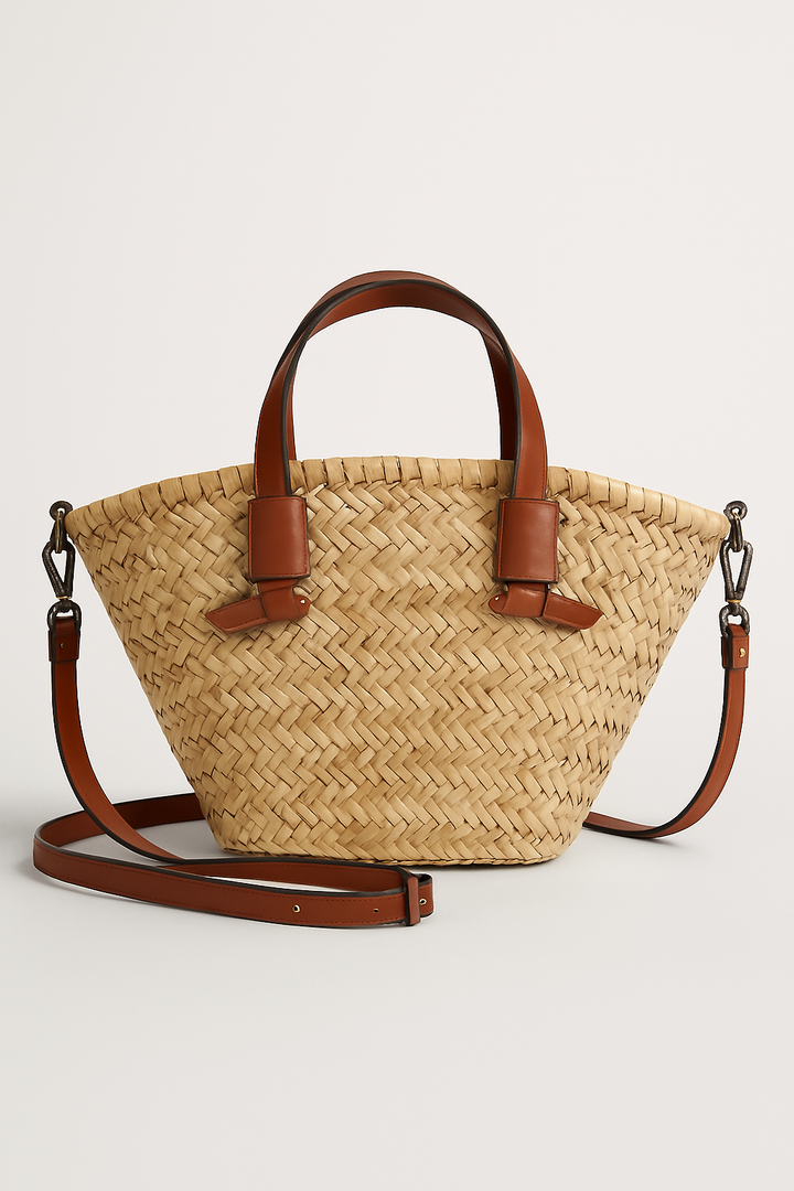 Women's Straw Tote Bag