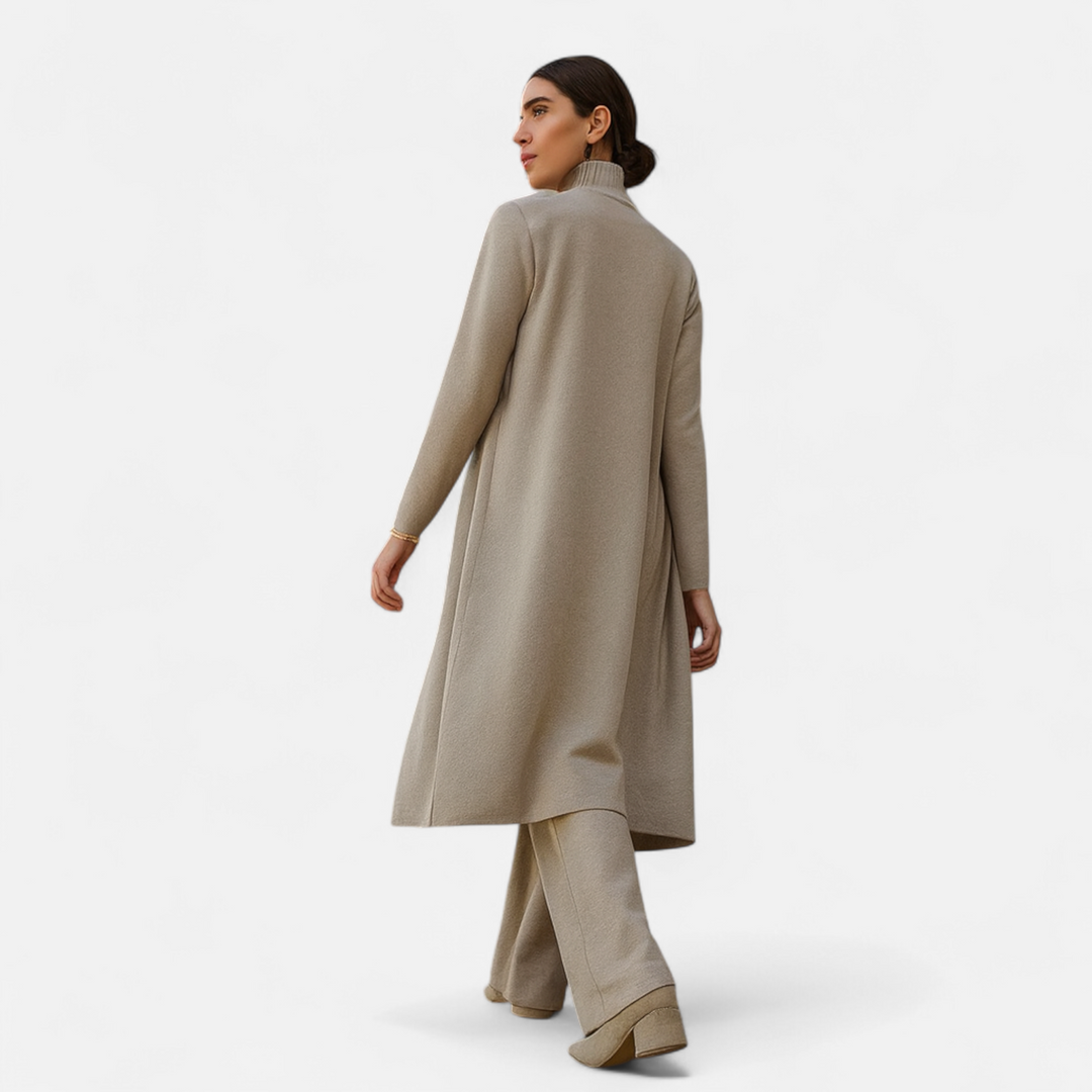 Women’s Knitted 3-Piece Cardigan Set