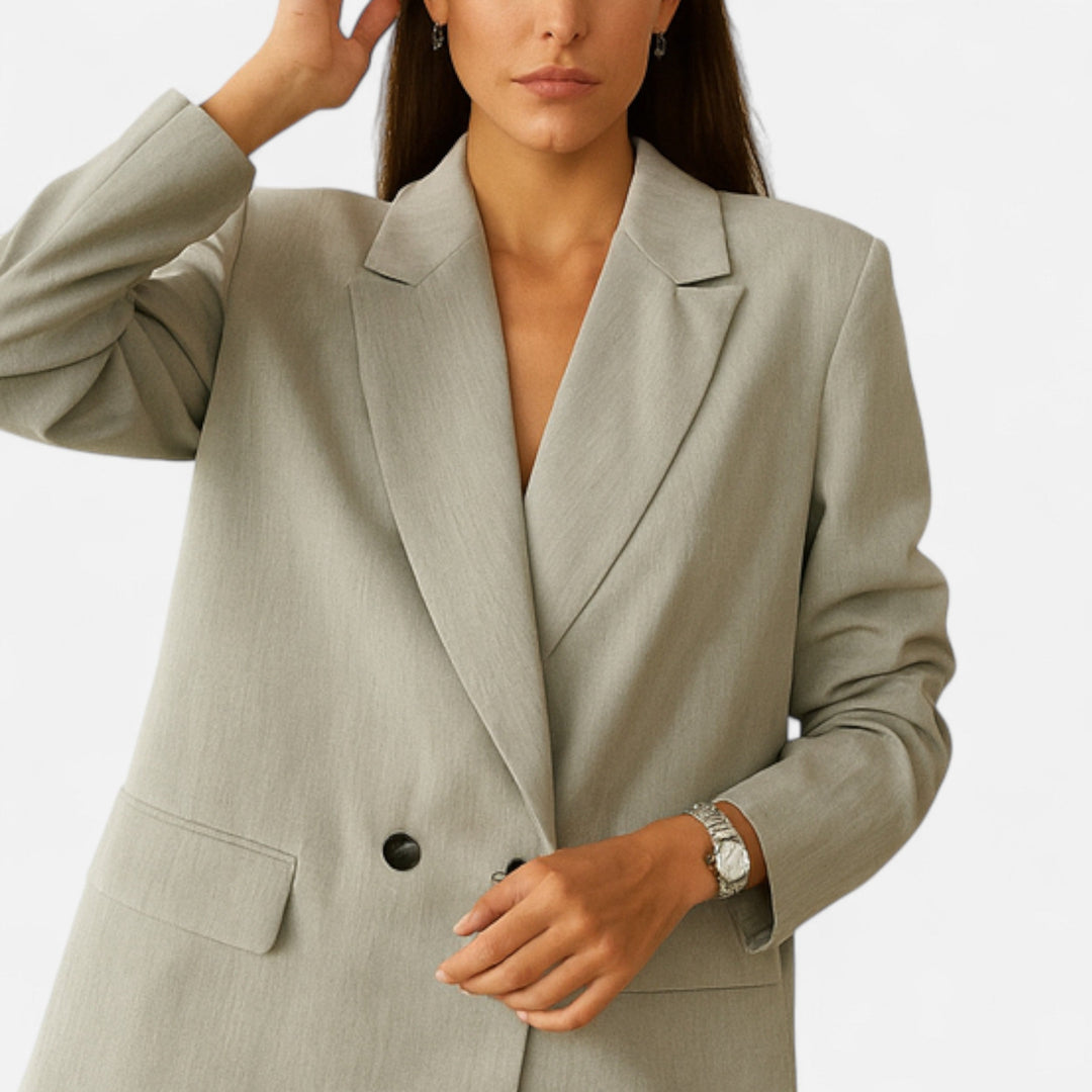 Women’s Double-Breasted Vintage Blazer