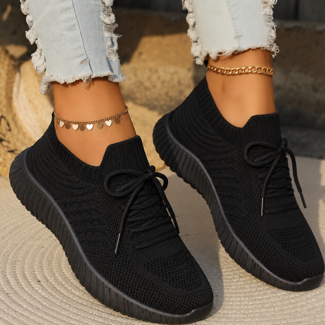 Orthopaedic cushioned comfort sneakers for women | Kerry -3