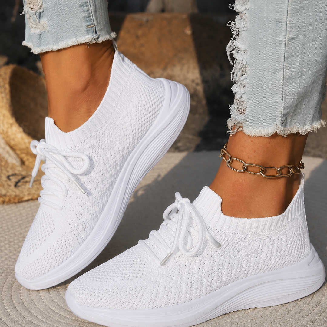 Orthopaedic cushioned comfort sneakers for women | Kerry -1