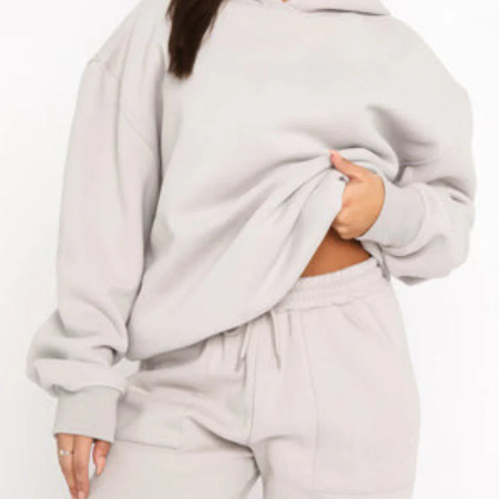 Women's Minimalistic Hoodie Jogging Set