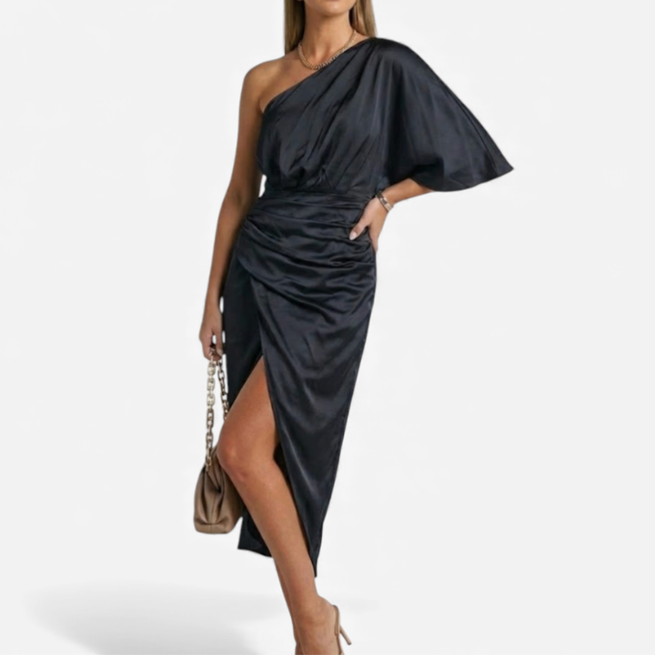 Women's Elegant One Shoulder Dress